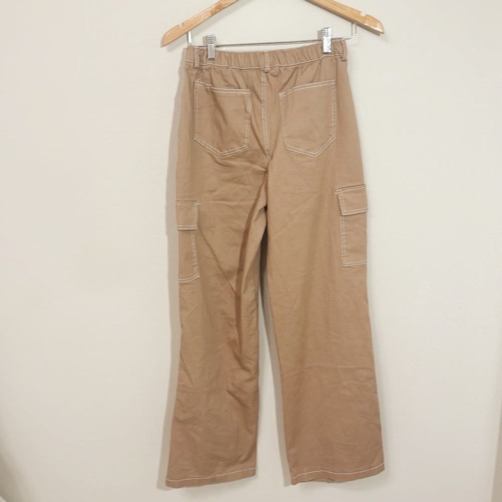 RACHEL PAIGE Cargo Pants With Side Leg Pockets Cotton/Spandex Size Small/Medium - Picture 4 of 6